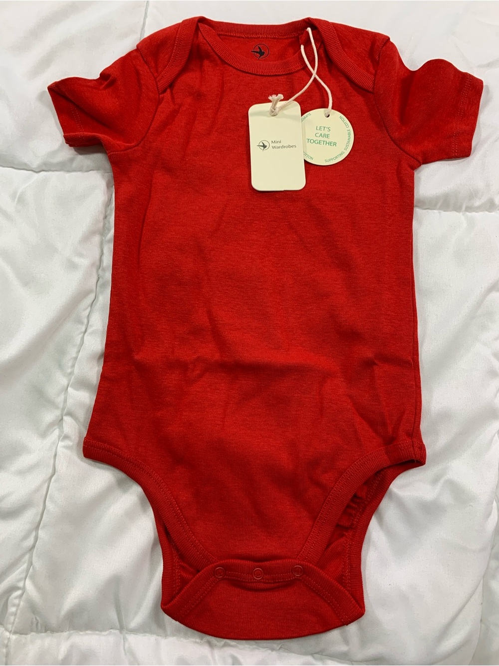 New mini wardrobes bodysuit size 18-24M